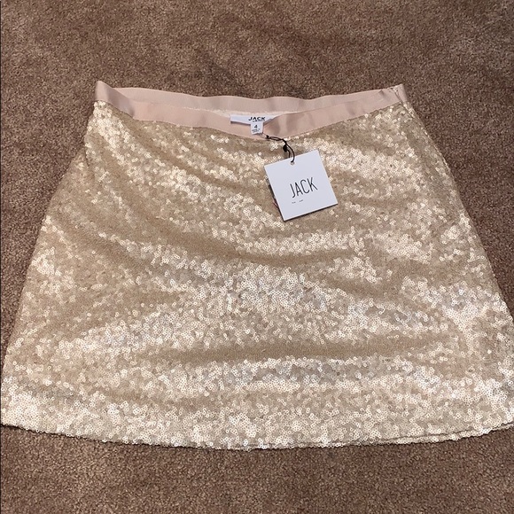 JACK by bbdakota sequin skirt - Picture 3 of 4